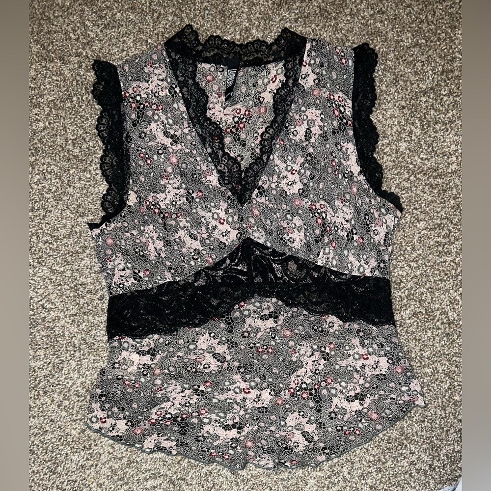90s Vintage 100% Silk Top
